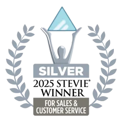 Stevie Awards 2025 for Sales & Customer Service&nbsp;— Silver Winner